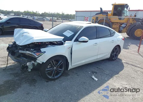 2024 Acura Integra A-Spec Technology из США, поврежденный, VIN 19UDE4H68RA027782